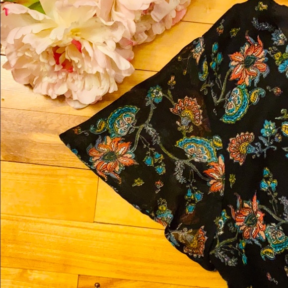 Xhilaration Floral Romper - Picture 2 of 6